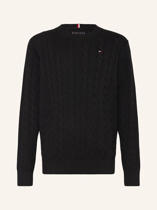 Zdjęcie produktu Tommy Hilfiger Sweter schwarz CZARNY