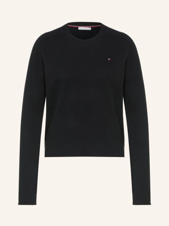 Zdjęcie produktu Tommy Hilfiger Sweter schwarz CZARNY