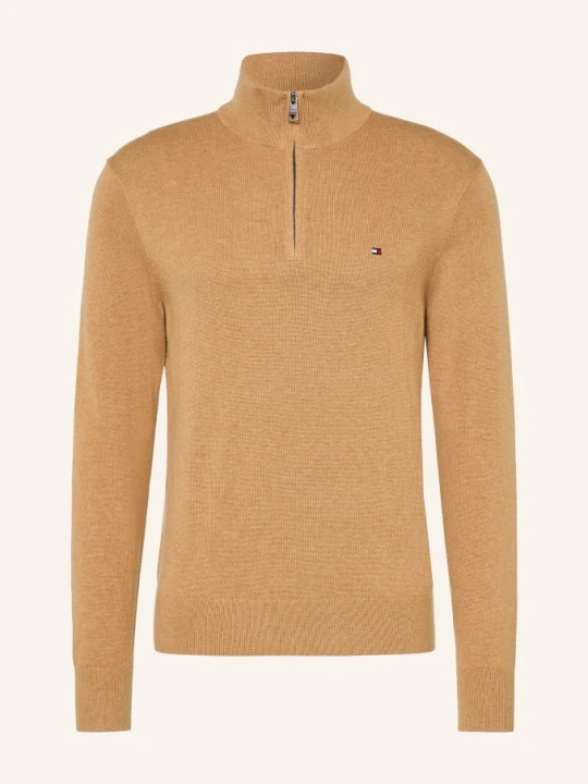 Zdjęcie produktu Tommy Hilfiger Sweter Typu Troyer beige