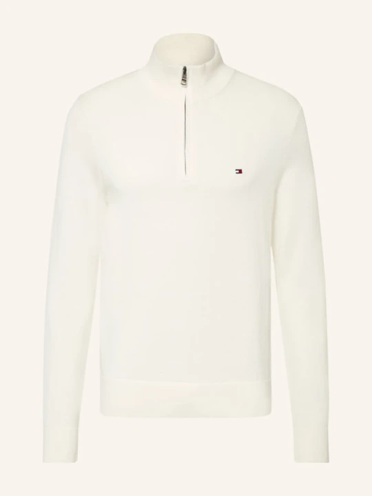 Zdjęcie produktu Tommy Hilfiger Sweter Typu Troyer beige ECRU