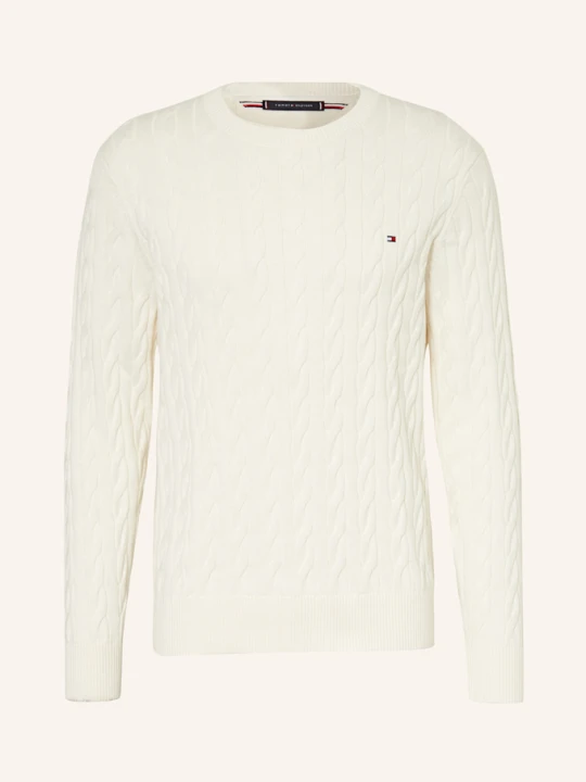 Zdjęcie produktu Tommy Hilfiger Sweter beige BIAŁY
