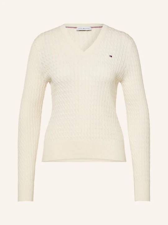 Zdjęcie produktu Tommy Hilfiger Sweter weiss ECRU