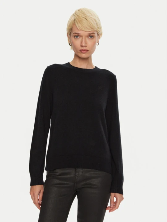 Zdjęcie produktu Tommy Hilfiger Sweter WW0WW43202 Czarny Regular Fit