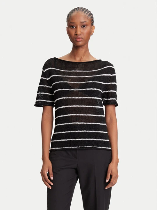 Zdjęcie produktu Tommy Hilfiger Sweter WW0WW46522 Czarny Regular Fit