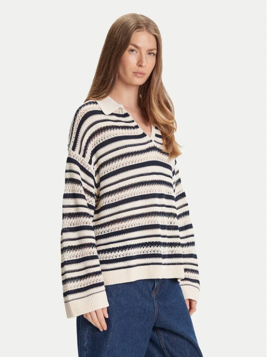 Zdjęcie produktu Tommy Hilfiger Sweter WW0WW46524 Beżowy Relaxed Fit