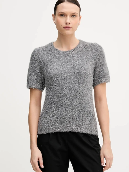 Zdjęcie produktu Tommy Hilfiger sweter z dodatkiem wełny szary