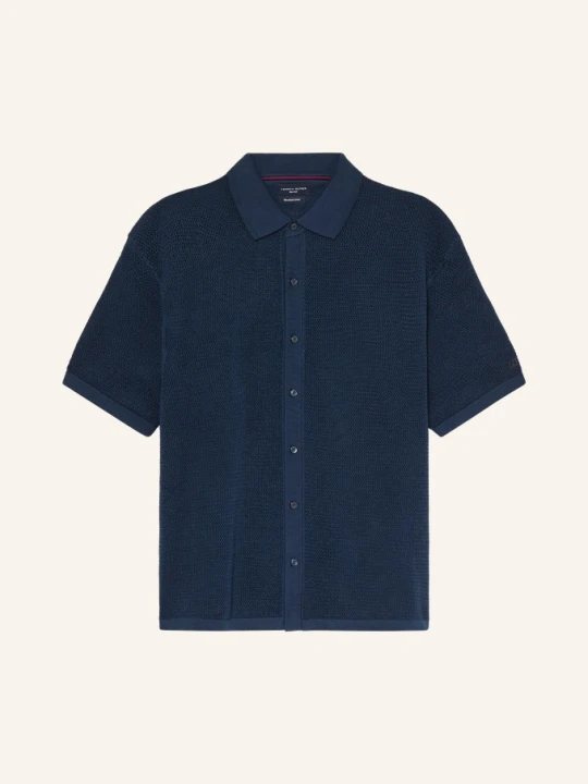 Zdjęcie produktu Tommy Hilfiger Sweter Z Dzianiny O Luźnym Kroju blau GRANATOWY