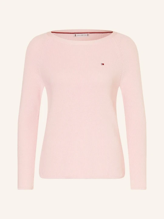 Zdjęcie produktu Tommy Hilfiger Sweter Z Dzianiny rosa JASNORÓŻOWY