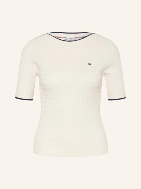 Zdjęcie produktu Tommy Hilfiger Sweter Z Dzianiny weiss ECRU