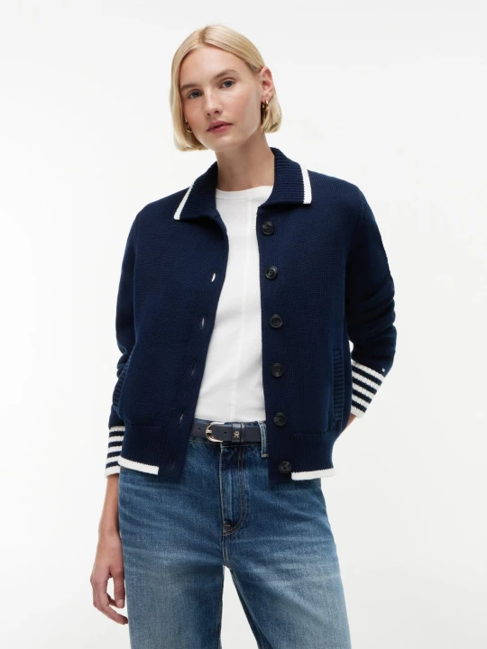 Zdjęcie produktu Tommy Hilfiger sweterka Kobiety Bawełna niebieski