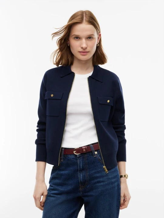 Zdjęcie produktu Tommy Hilfiger sweterka Kobiety Bawełna niebieski