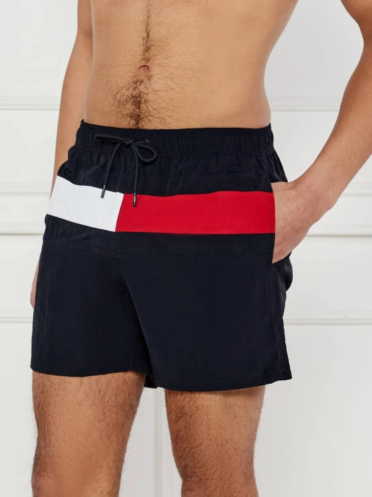 Zdjęcie produktu Tommy Hilfiger Swimwear Szorty kąpielowe | Regular Fit granatowy