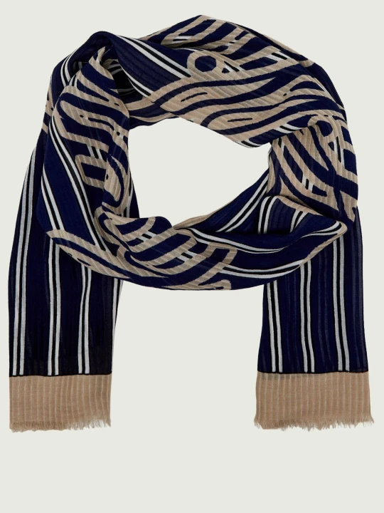 Zdjęcie produktu Tommy Hilfiger Szal granatowy