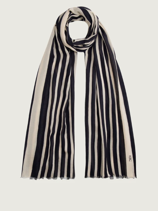 Zdjęcie produktu Tommy Hilfiger Szal Chic granatowy