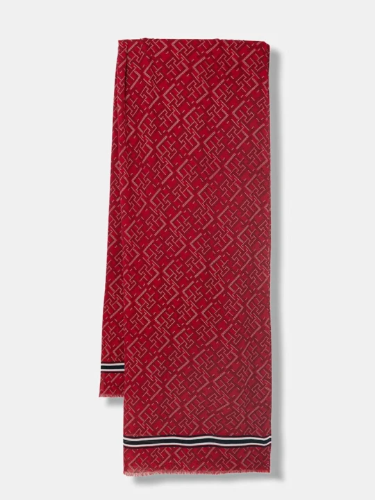 Zdjęcie produktu Tommy Hilfiger szal damski czerwony