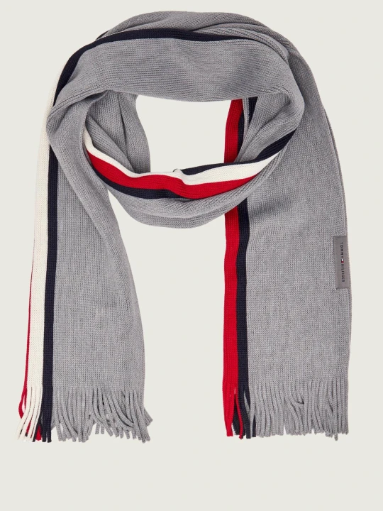 Zdjęcie produktu Tommy Hilfiger Szal Rashelle | z dodatkiem wełny szary