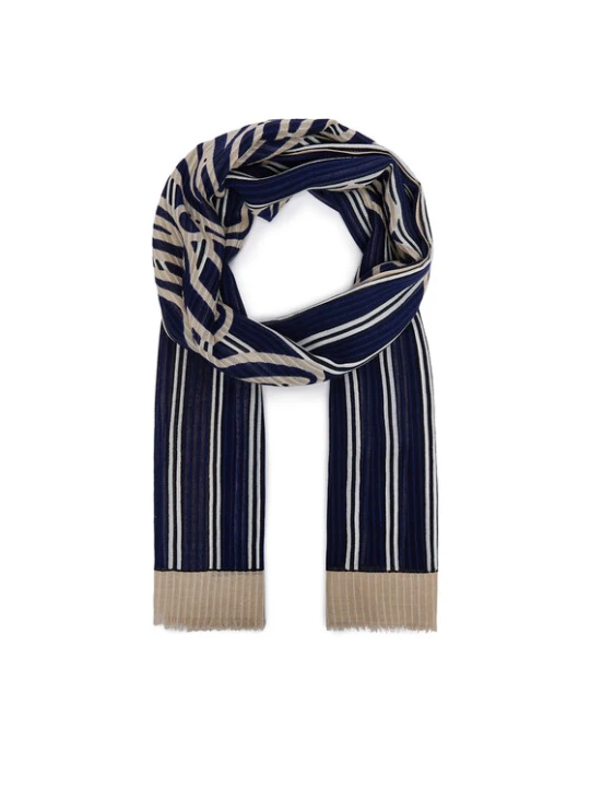 Zdjęcie produktu Tommy Hilfiger Szal Script AW0AW18869 Granatowy
