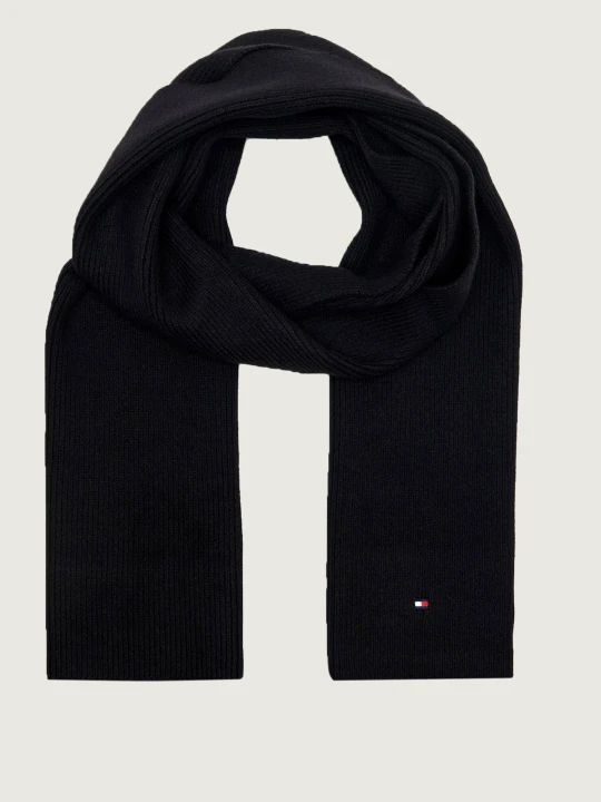 Zdjęcie produktu Tommy Hilfiger Szal | z dodatkiem wełny czarny
