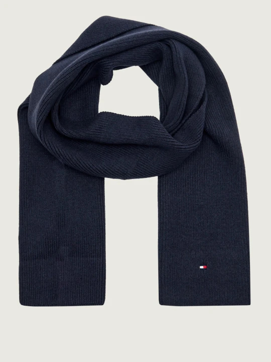 Zdjęcie produktu Tommy Hilfiger Szal | z dodatkiem wełny granatowy