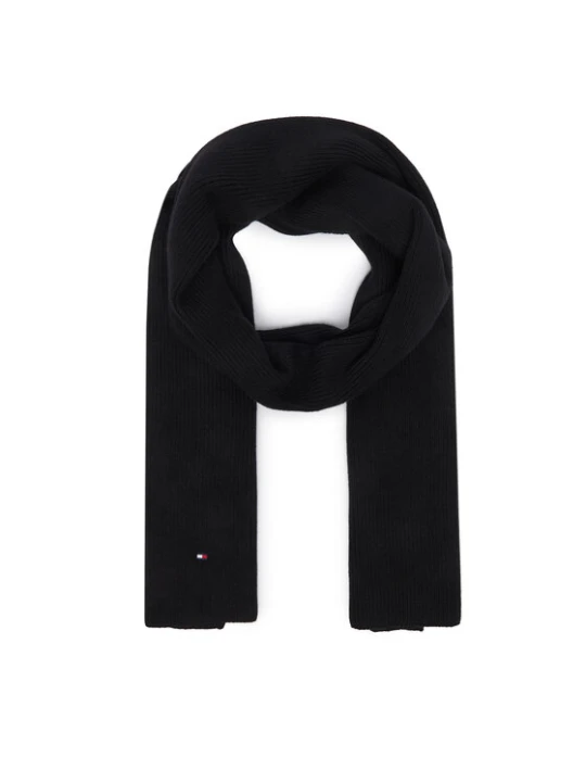 Zdjęcie produktu Tommy Hilfiger Szalik Flag AW0AW19120 Czarny