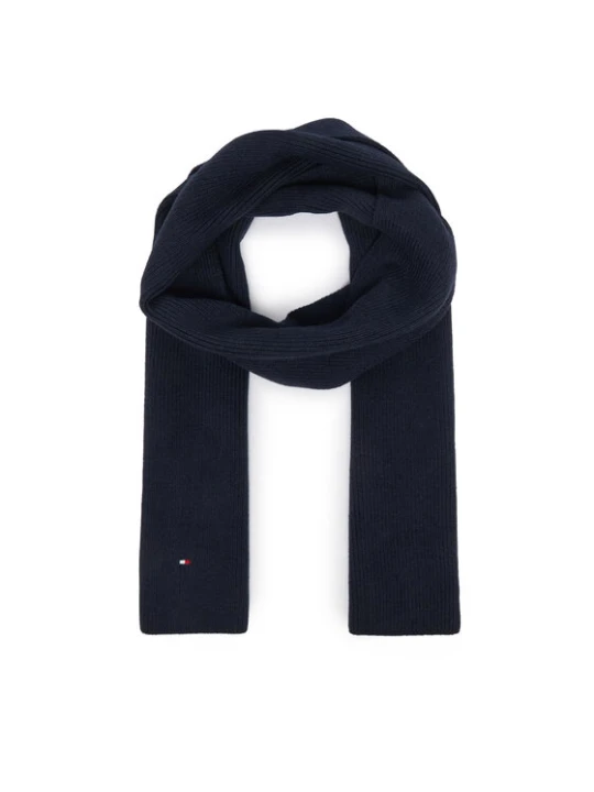Zdjęcie produktu Tommy Hilfiger Szalik Flag AW0AW19120 Granatowy