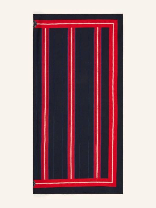Zdjęcie produktu Tommy Hilfiger Szalik Jedwabny blau
