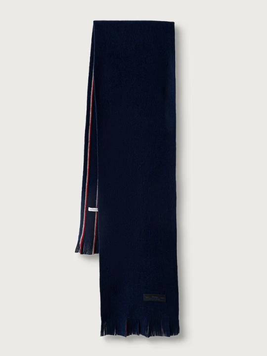 Zdjęcie produktu Tommy Hilfiger szalik męski wełniany granatowy