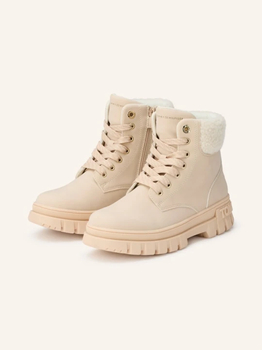 Zdjęcie produktu Tommy Hilfiger Sznurowane Buty beige