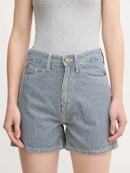 Zdjęcie produktu Tommy Hilfiger szorty bawełniane granatowy