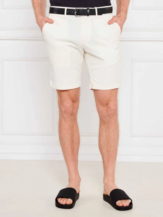 Zdjęcie produktu Tommy Hilfiger Szorty chino BROOKLYN 1985 | Slim Fit ecru