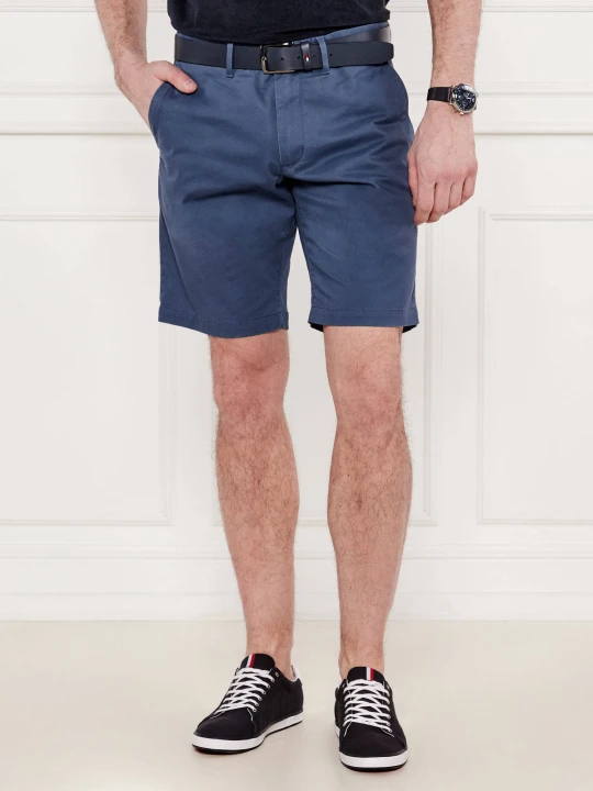 Zdjęcie produktu Tommy Hilfiger Szorty chino Brooklyn 1985 | Slim Fit granatowy