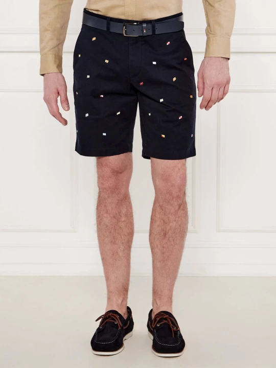 Zdjęcie produktu Tommy Hilfiger Szorty chino BROOKLYN | Slim Fit granatowy