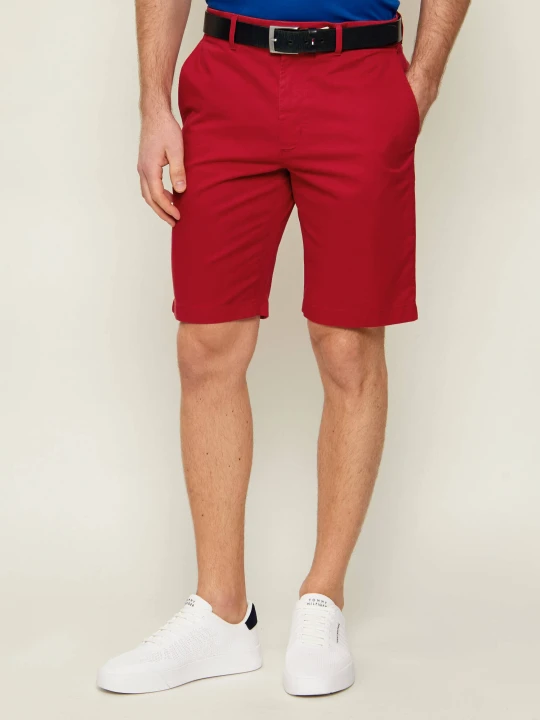 Zdjęcie produktu Tommy Hilfiger Szorty chino Denton | Slim Fit czerwony