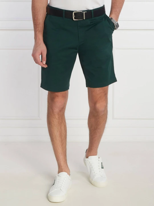 Zdjęcie produktu Tommy Hilfiger Szorty chino HARLEM 1985 | Relaxed fit butelkowa zieleń