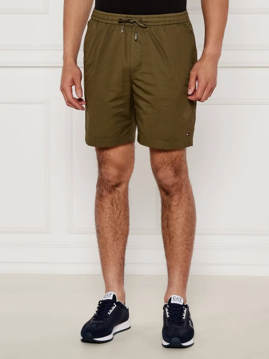 Zdjęcie produktu Tommy Hilfiger Szorty chino | Regular Fit oliwkowy