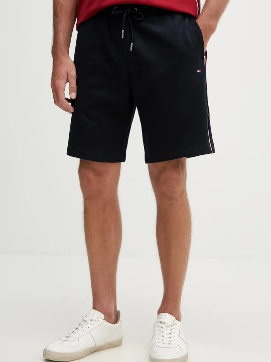 Zdjęcie produktu Tommy Hilfiger szorty dresowe męskie bawełniane granatowy