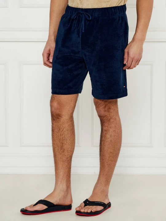 Zdjęcie produktu Tommy Hilfiger Szorty Frotté | Regular Fit granatowy