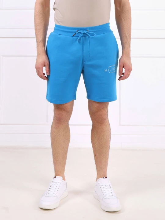 Zdjęcie produktu Tommy Hilfiger Szorty HILFIGER CURVE LOGO SWEATSHORT | Regular Fit niebieski