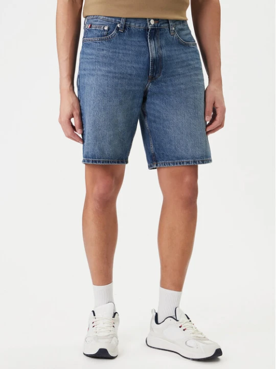Zdjęcie produktu Tommy Hilfiger Szorty jeansowe Dover MW0MW42557 Niebieski Regular Fit