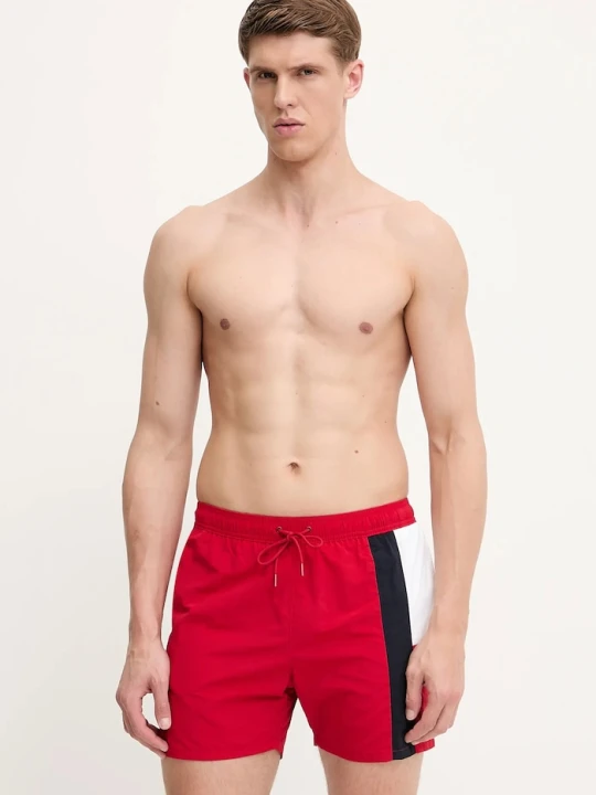 Zdjęcie produktu Tommy Hilfiger szorty kąpielowe czerwony