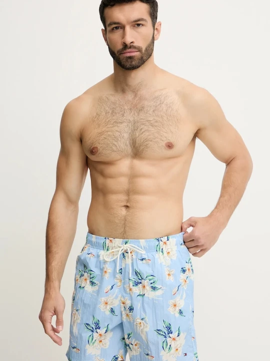Zdjęcie produktu Tommy Hilfiger szorty kąpielowe męskie niebieski