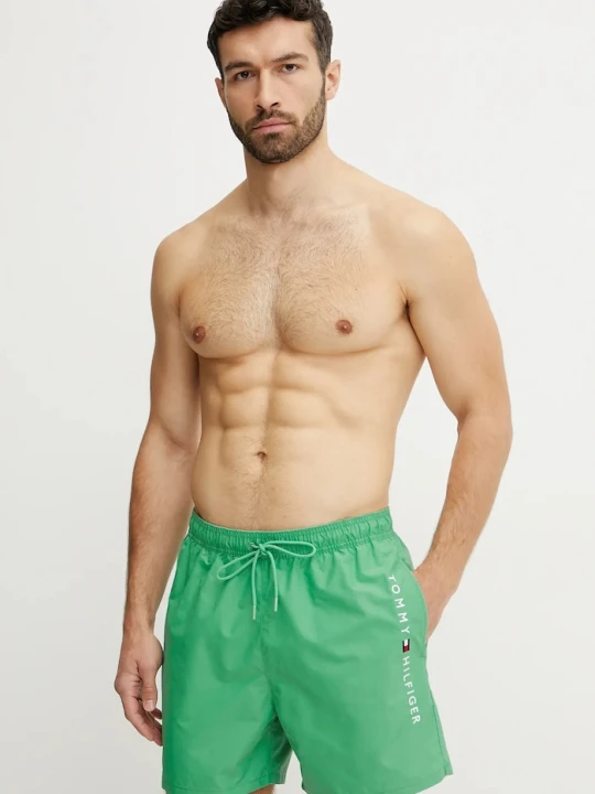 Zdjęcie produktu Tommy Hilfiger szorty kąpielowe męskie zielony