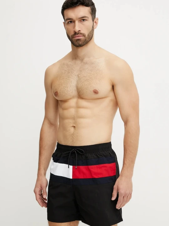 Zdjęcie produktu Tommy Hilfiger szorty kąpielowe czarny