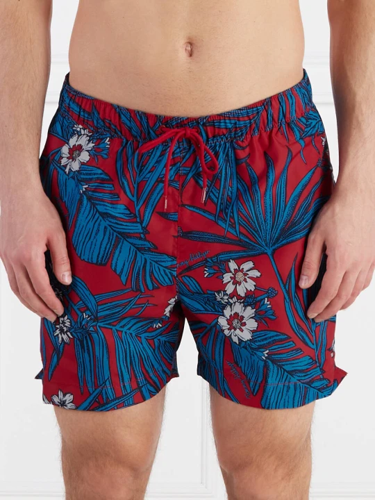 Zdjęcie produktu Tommy Hilfiger Szorty kąpielowe MEDIUM DRAWSTRING PRINT | Regular Fit niebieski