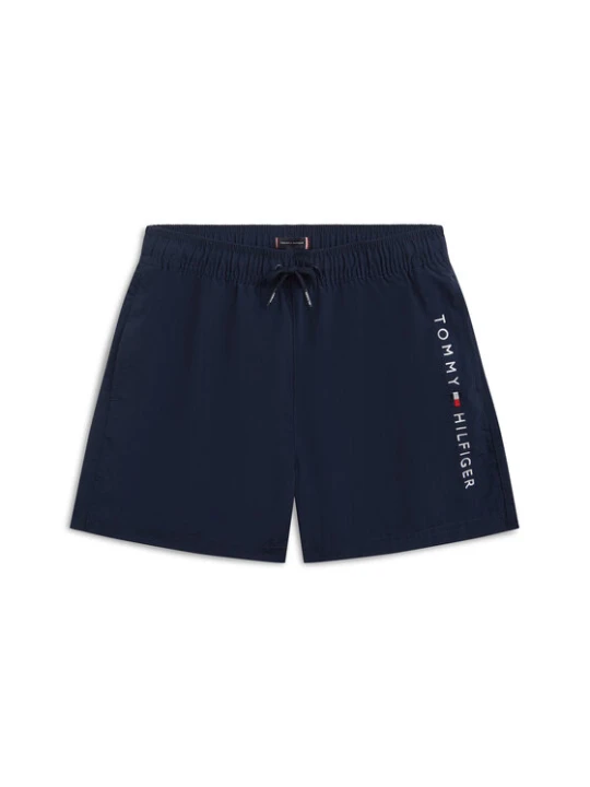 Zdjęcie produktu Tommy Hilfiger Szorty kąpielowe Original Logo Embroidery UB0UB00589 Granatowy Regular Fit