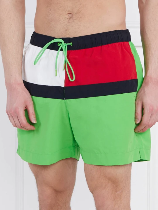 Zdjęcie produktu Tommy Hilfiger Szorty kąpielowe | Regular Fit zielony