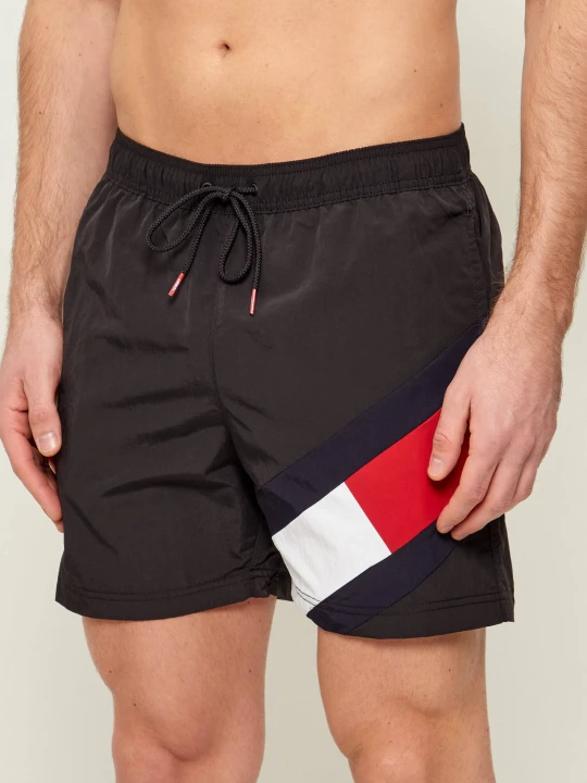 Zdjęcie produktu Tommy Hilfiger Swimwear Szorty kąpielowe | Slim Fit czarny