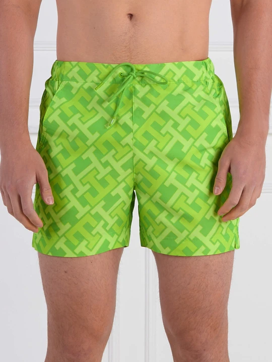 Zdjęcie produktu Tommy Hilfiger Szorty kąpielowe | Slim Fit zielony