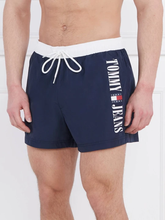Zdjęcie produktu Tommy Hilfiger Szorty kąpielowe | Slim Fit granatowy