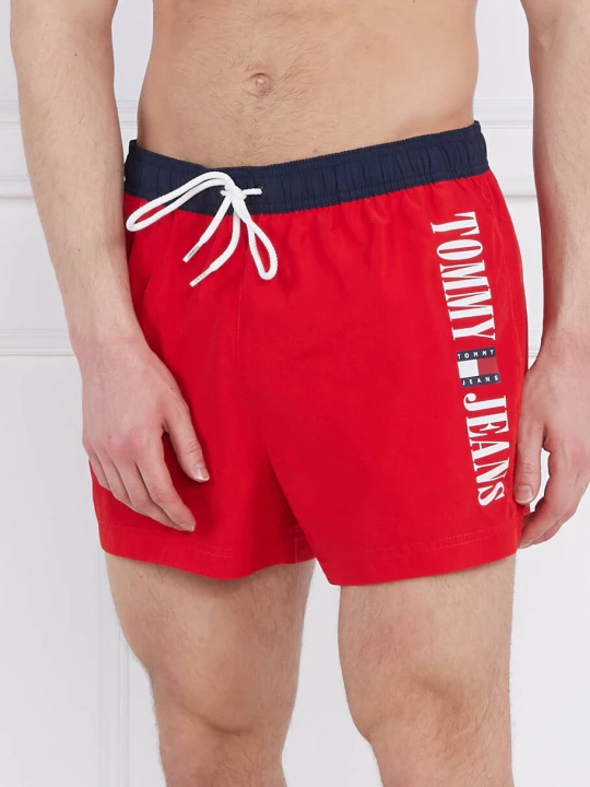 Zdjęcie produktu Tommy Hilfiger Szorty kąpielowe | Slim Fit czerwony